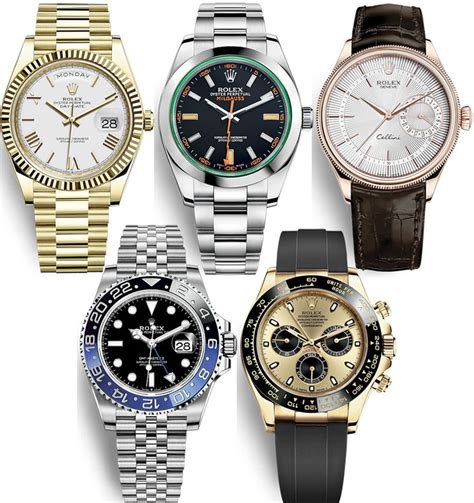 all types of rolex watches.